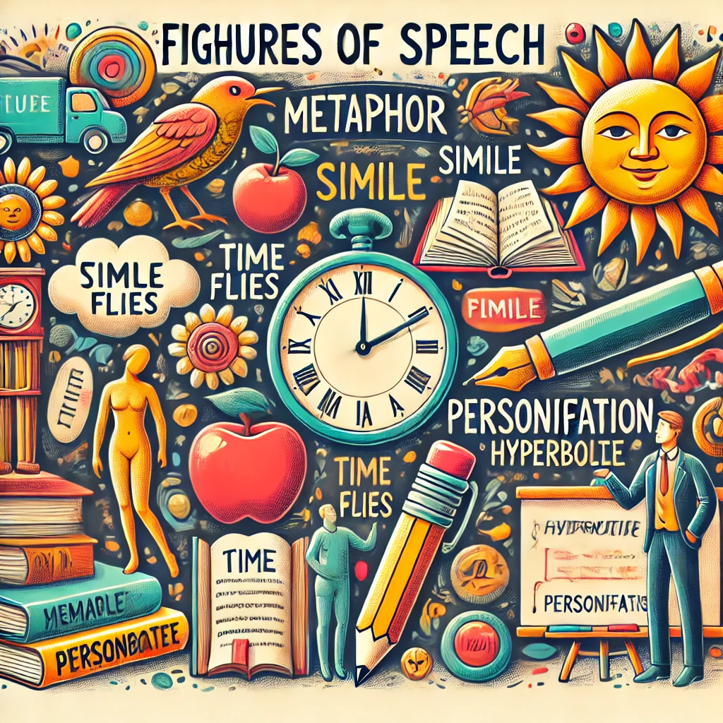 All Types of Figures of Speech for Competitive Exams with Detailed Definitions and Examples